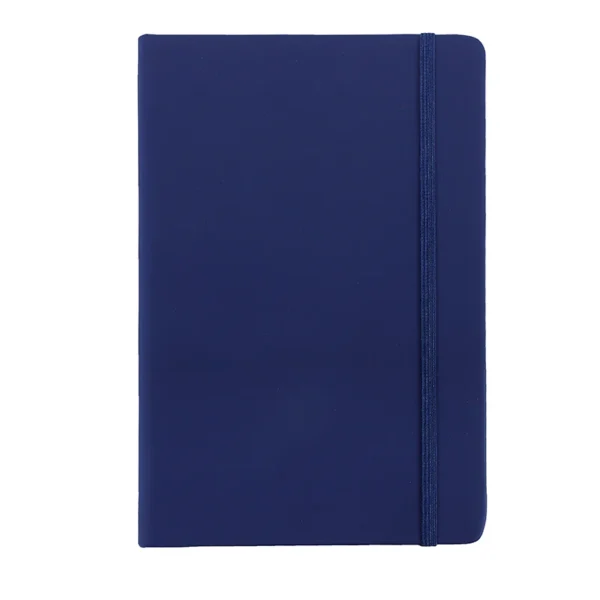 New Arrival High Quality A5 Notebook Custom PU Leather Hardcover Elastic Band Wholesale Office Journal Thread Sewing Binding